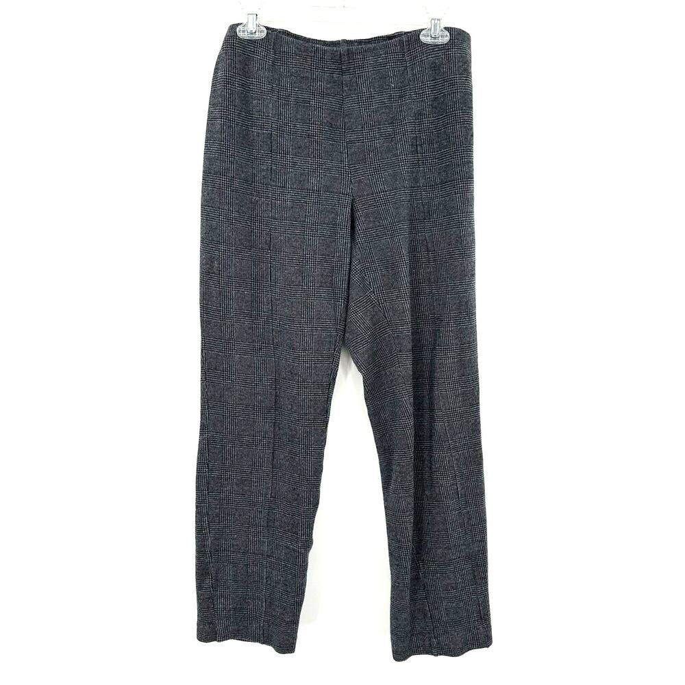J Jill Size Medium Pants Gray‎ Ponte Slim Fit Trousers Workwear Business Formal